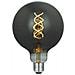 Lampadina Maxi Curved Smoky, Decorativa, Con Filamento A Spirale, Fumo In Vetro, 12,5 X 12,5 X 17,5 Cm, 1 X E27, 5w, 150lm, 2000k, 240v - Foto miniatura 1