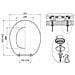 20720370 - Sedile Wc, Trendy Linea Effetto Marmo - Foto miniatura 3