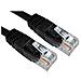 Ert-603 Black Cavo Di Rete 3 M Cat6 U / utp [ utp] Nero (rj45 [ m] To Rj45 [ m] Cat6 3m Black Oem Moulded Boot Copper Utp Network Cable)  - Foto miniatura 1