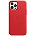Custodia MagSafe in Pelle per iPhone 12 Pro Max Colore Rosso - Foto miniatura 1