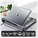 Hub Usb-c Per Macbook / Laptop 10 In 1 Dock Integrato Swissten Silver - Foto miniatura 5