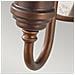 Applique Da Interno A 1 Luce Bronzo, Attacco E27 - Foto miniatura 4