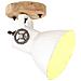 Lampade da Parete / Soffitto 2 pz Industriale Bianca 20x25 cm E27 - Foto miniatura 3