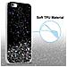 Cadorabo Custodia Compatibile Con Apple Iphone 6 Plus / 6s Plus In Nero Con Glitter - Coperchio Protettivo In Silicone Tpu Flessibile Con Glitter Scintillanti - Foto miniatura 4