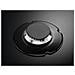 Piano Cottura Gas EGG64272K Da incasso 60 cm 4 Fornello Colore Nero - Foto miniatura 4