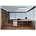 Ledvance Plafoniera Wifi Nera, 28w, 2000lm, 3000-6500k, 45x45 Cm, Lampada Da Parete Dimmerabile, Tecnologia Rgb, Smart+planon, Controllabile Tramite App O Assistenti Vocali Come Alexa O Google, - Foto miniatura 5