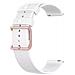 Cinturino Bowener Grit X Per Samsung Galaxy Watch 20 Mm White - Foto miniatura 3