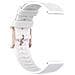 Cinturino Bowener Grit X Per Samsung Galaxy Watch 20 Mm White - Foto miniatura 5