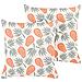 Set Di 2 Cuscini Avens 45 X 45 Cm Multicolore Trama Di Piante - Foto miniatura 5