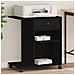 Supporto Per Stampante Con Ruote Nero 60x40x68,5 Cm - Foto miniatura 1