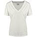 T-shirt Con Scollo A V In Cotone Organicco Donna - Corallo It 40 - Foto miniatura 1