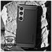 Cover Per Sony Xperia 1 Vi Silicone Anti-urto Design Carbonio, Nero - Foto miniatura 4