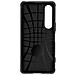 Cover Per Sony Xperia 1 Vi Silicone Anti-urto Design Carbonio, Nero - Foto miniatura 5