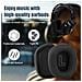 Cuscinetti Auricolari Per Logitech G733 1 Paio Black - Foto miniatura 3