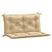 Cuscini Panca Giardino 2pz Beige Mélange 100x50x7cm Tessuto - Foto miniatura 2