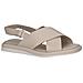 Cream Perlato Casual Open Sandals Sandali Pelle Scarpe Donna Beige Eu 36, 9-28102-42-140 - Foto miniatura 1
