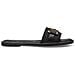 Black Casual Open Slippers Ciabatte Tessile Scarpe Donna Nero Eu 36, 1-27100-42 001 - Foto miniatura 2