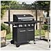 Griglia Barbecue a Gas con 5 Bruciatori Nero in Acciaio - Foto miniatura 10