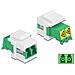 DeLOCK Modulo Keystone LC Duplex femmina per LC Duplex femmina con protezione laser flip all'interno - Foto miniatura 2