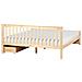 Letto Con Cassetti Contenitori Legno Di Pino Olendon 180 X 200 Cm Marrone Chiaro - Foto miniatura 5