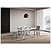 Tavolo allungabile 90x140/244 cm Plaker bianco frassino gambe bianche - Foto miniatura 2