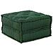 Pouf Modulare Verde 70x70x36 in Tessuto - Foto miniatura 1