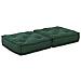 Pouf Modulare Verde 70x70x36 in Tessuto - Foto miniatura 6