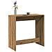 Tavolo Bar Rovere Artigianale 102x50x103,5 Cm Legno Multistrato - Foto miniatura 1