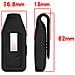 Fibbia Con Clip In Acciaio Per Huawei Band 10/9/8 - Silicone Black - Foto miniatura 3