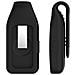 Fibbia Con Clip In Acciaio Per Huawei Band 10/9/8 - Silicone Black - Foto miniatura 4