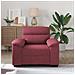 Poltrona Rosso Vino 60 cm in Tessuto - Foto miniatura 3