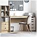 Scrivania Rovere Sonoma Legno ingegnerizzato 100 x 40 x 76 cm - Foto miniatura 2