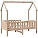 Giroletto Casetta per Bambini 70x140 cm Legno Massello di Pino - Foto miniatura 6