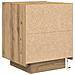 Comodino  con luci LED Rovere Artigianale 45x40x55 cm - Foto miniatura 8