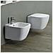 Sanitari Sospesi One : Wc, Bidet, Copriwater Bianco - Foto miniatura 1