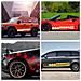 Adesivi Auto Esagonali A Nido D'ape (confezione Da 2) - Decorazione Personalizzata Per Carrozzeria Red - Foto miniatura 2