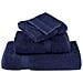 Asciugamani Premium SOLUND 4 pz Blu Navy 30x30 cm 600 g/m² - Foto miniatura 4
