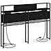 Testata contenitore Rovere nero 135 cm Legno multistrato - Foto miniatura 1