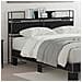 Testata contenitore Rovere nero 135 cm Legno multistrato - Foto miniatura 2