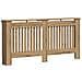 Copertura per radiatori Rovere artigianale 172 x 19 x 81,5 cm - Foto miniatura 1