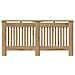 Copertura per radiatori Rovere artigianale 172 x 19 x 81,5 cm - Foto miniatura 4