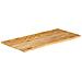 Piano Tavolo Bordi Vivi 110x60x3,8cm in Legno Massello di Mango - Foto miniatura 2