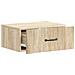 Mobiletto da notte a muro 2 pcs Rovere Sonoma 49 x 34,5 x 20 cm - Foto miniatura 4