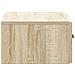Mobiletto da notte a muro 2 pcs Rovere Sonoma 49 x 34,5 x 20 cm - Foto miniatura 6