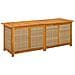 Scatola di Stoccaggio per Giardino 185 L 150 x 50 x 56 cm Beige - Foto miniatura 1