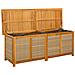 Scatola di Stoccaggio per Giardino 185 L 150 x 50 x 56 cm Beige - Foto miniatura 3