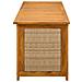 Scatola di Stoccaggio per Giardino 185 L 150 x 50 x 56 cm Beige - Foto miniatura 5