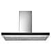 Cappa Luce Parete 90 cm Nera 800 m3 / h - Foto miniatura 1