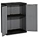 Armadio In Resina Jolly 68x39x85cm Tuttopiani Grigio 9733 - Foto miniatura 2