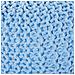 Pouf Poggiapiedi In Tessuto Azzurro 50 X 35 Cm Conrad - Foto miniatura 5